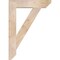 Ekena Millwork Traditional Slat Smooth Bracket, Douglas Fir, 3 1/2"W x 20"D x 28"H BKT04X20X28TRA06SDF - alternate 2